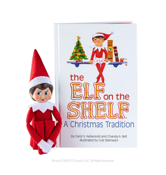 The Elf on the Shelf: A Christmas Tradition - Girl Scout Elf with Blue Eyes - Includes Artfully Illustrated Storybook, Keepsake Box and Official Adoption Certificate