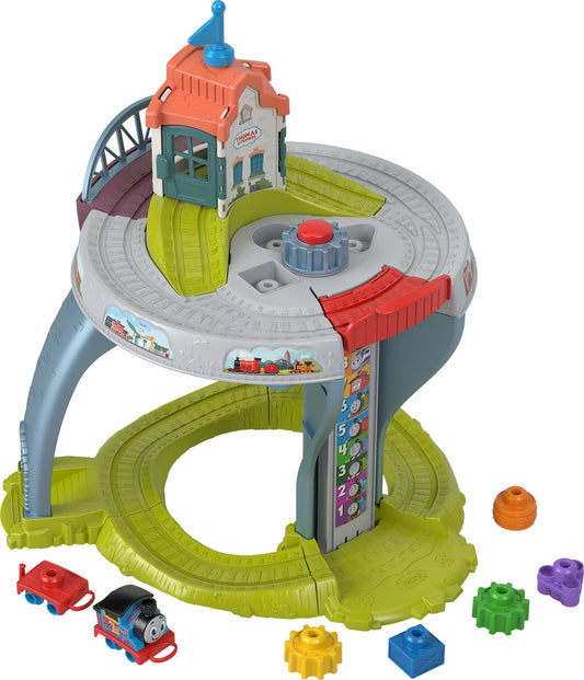 Thomas & Friends My First Train Table Toddler Toy with Track & Fine Motor Activities