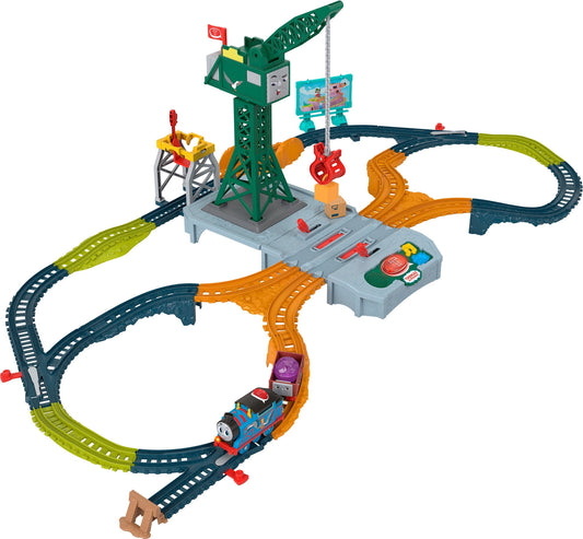 Thomas & Friends Talking Cranky Delivery Train Set with Songs Sounds & Phrases for Kids