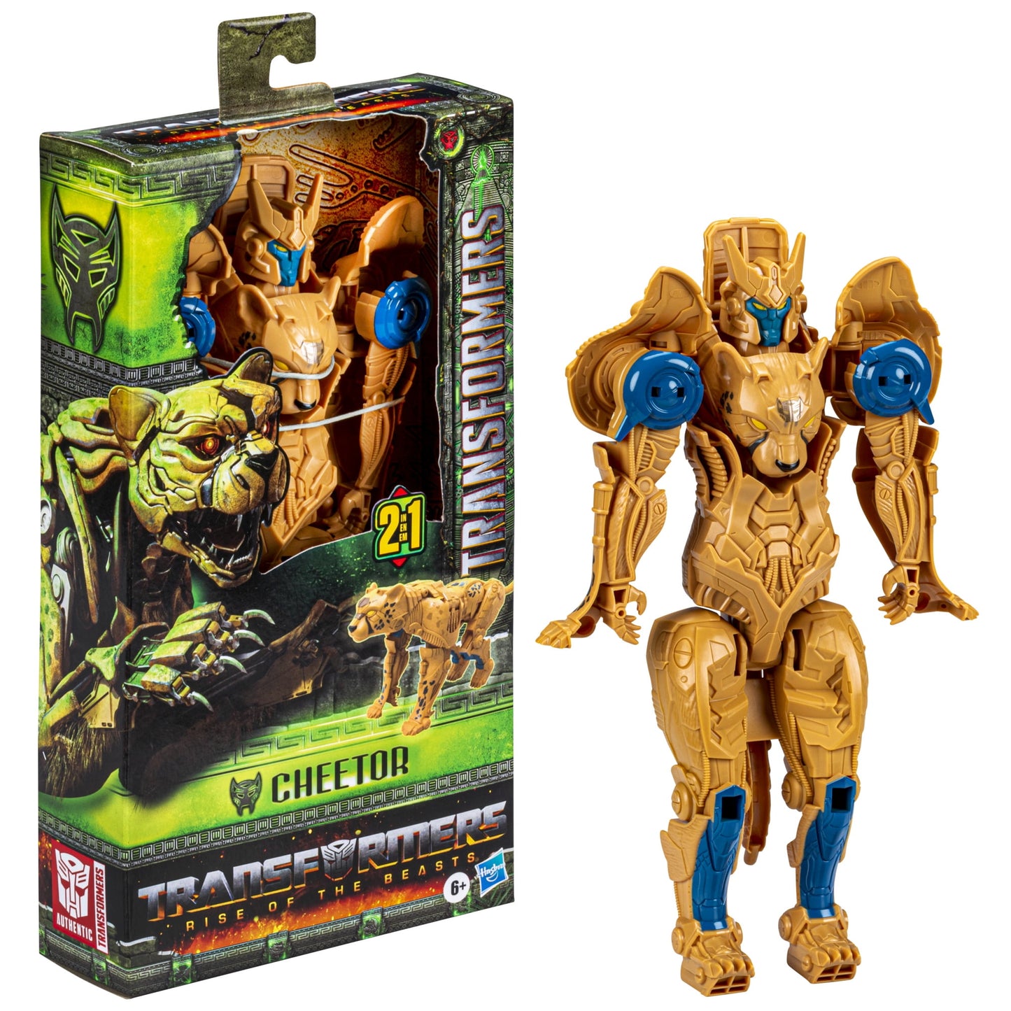 Transformers: Rise of the Beasts Cheetor Kids Toy Action Figure for Boys and Girls Ages 6 7 8 9 10 11 12 and Up (11”)