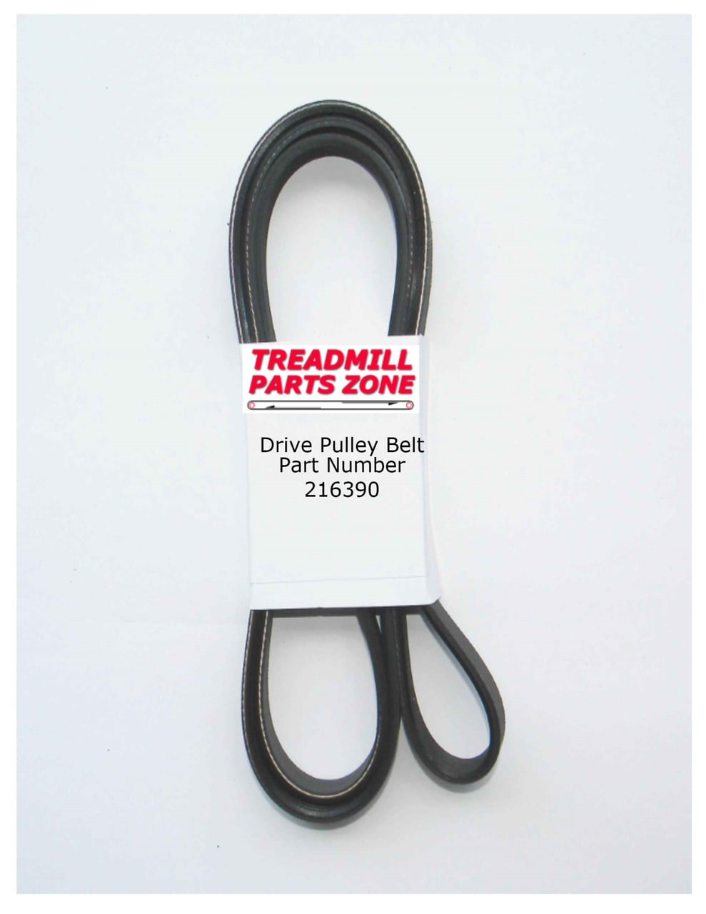 Treadmillpartszone Replacement Elliptical Drive Pulley Belt Part Number 216390