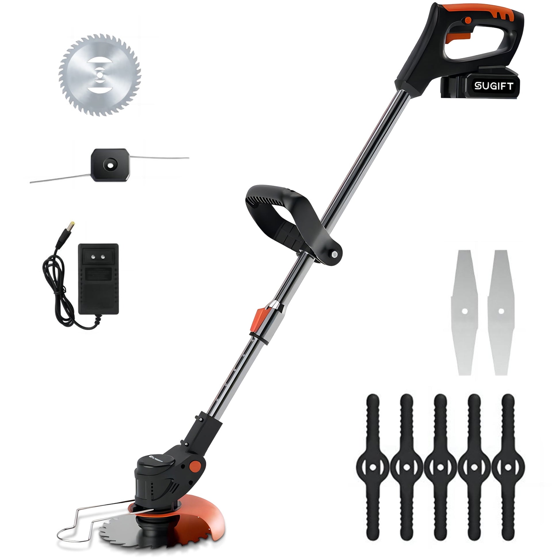 Vebreda 21V Cordless String Trimmer & Edger