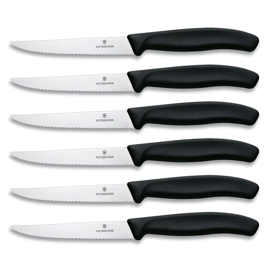 Victorinox Swiss Classic 6-Piece 4.5" Serrated Steak Knife Set