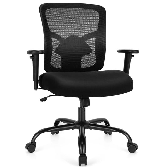 Big & Tall Swivel Mesh Office Chair with Lumbar Support