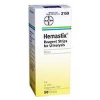 Hemastix Reagent Strips For Urinalysis, Tests For Blood In Urine - 50 Ea, 2 Pack